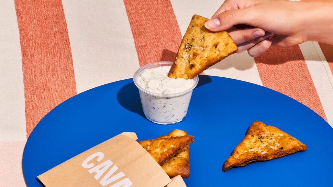 Cava offers free pita chips on Saturday
