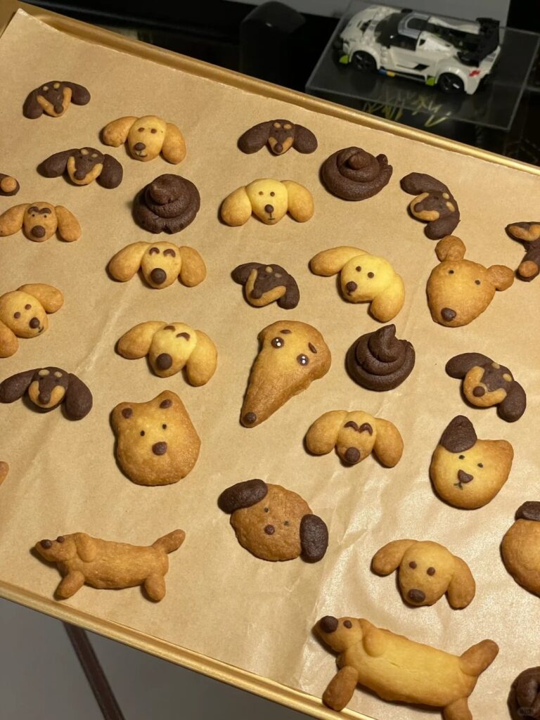 Puppy cookies