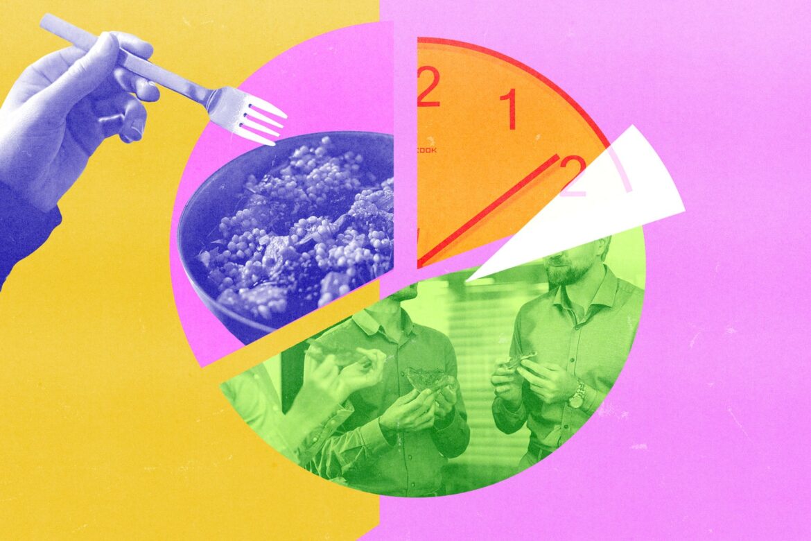 My co-workers go around the table at lunch and declare which of our foods will make us fatter. My co-workers go around the table at lunch and declare which of our foods will make us fatter.