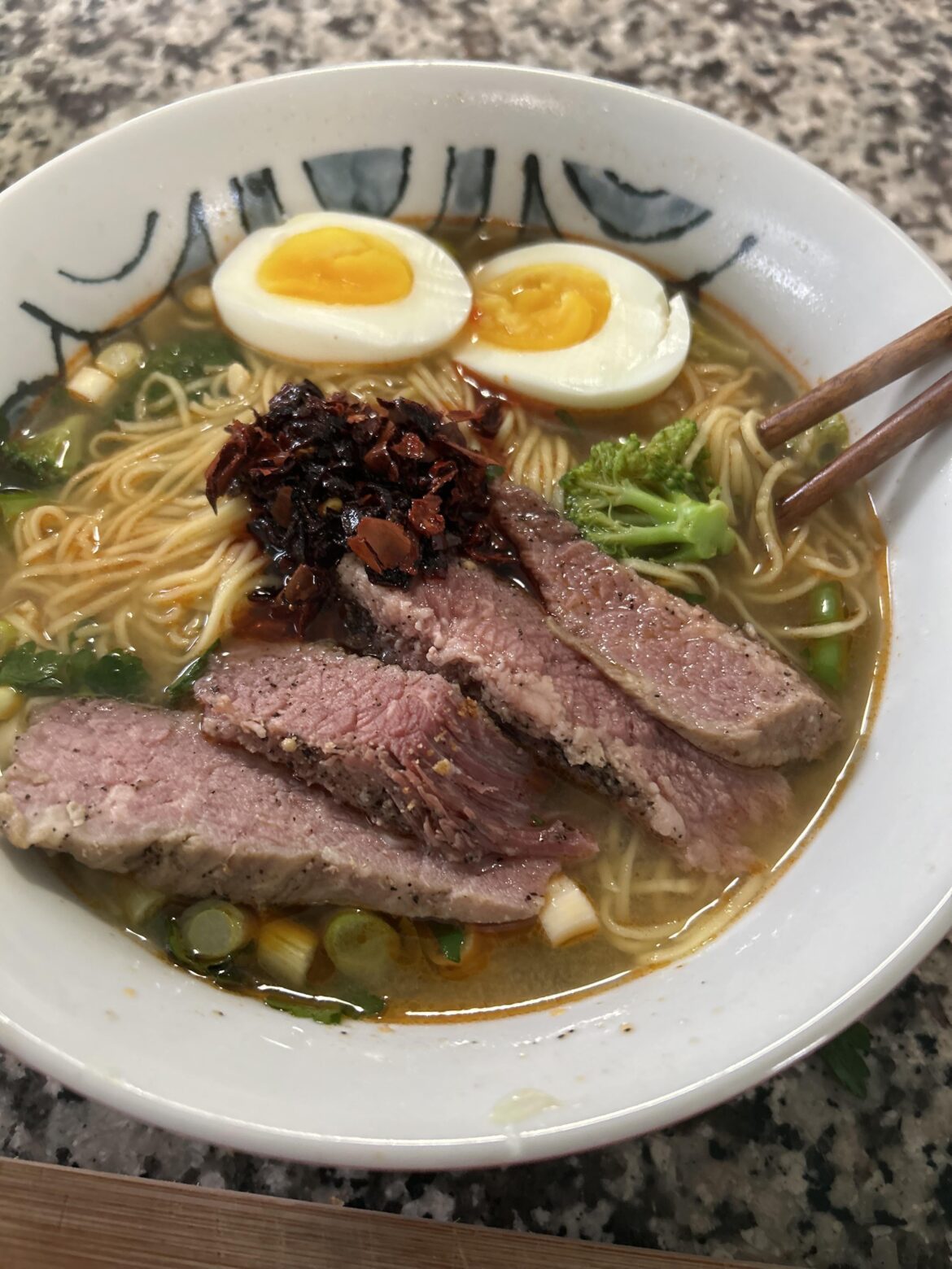 Corn beef  Ramen