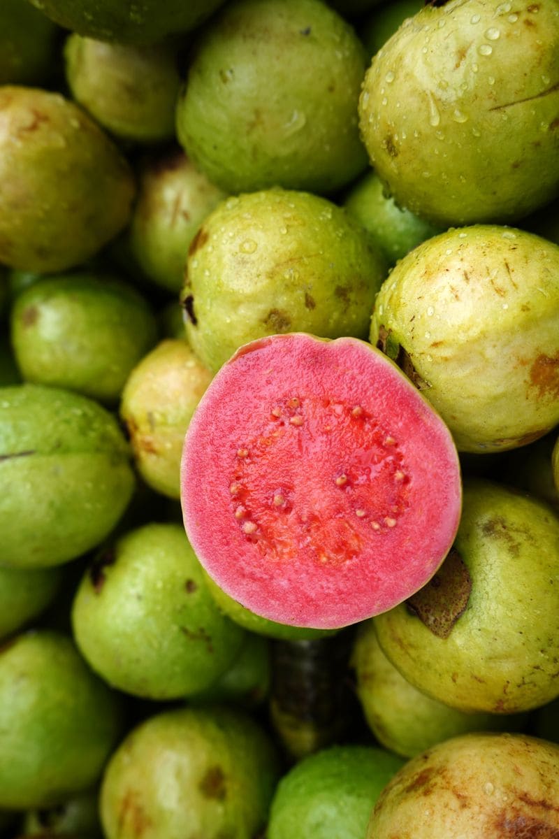Guava (688 mg per cup, raw)