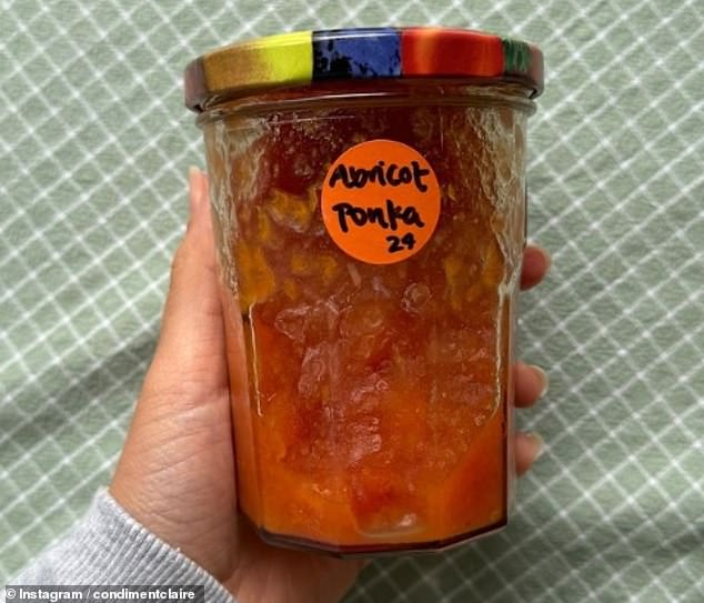 Revealing the ingredient to be the tonka bean, Claire demonstrated how she only grated a single one into an apricot jam recipe for flavoring - while it would take close to 30 to be toxic
