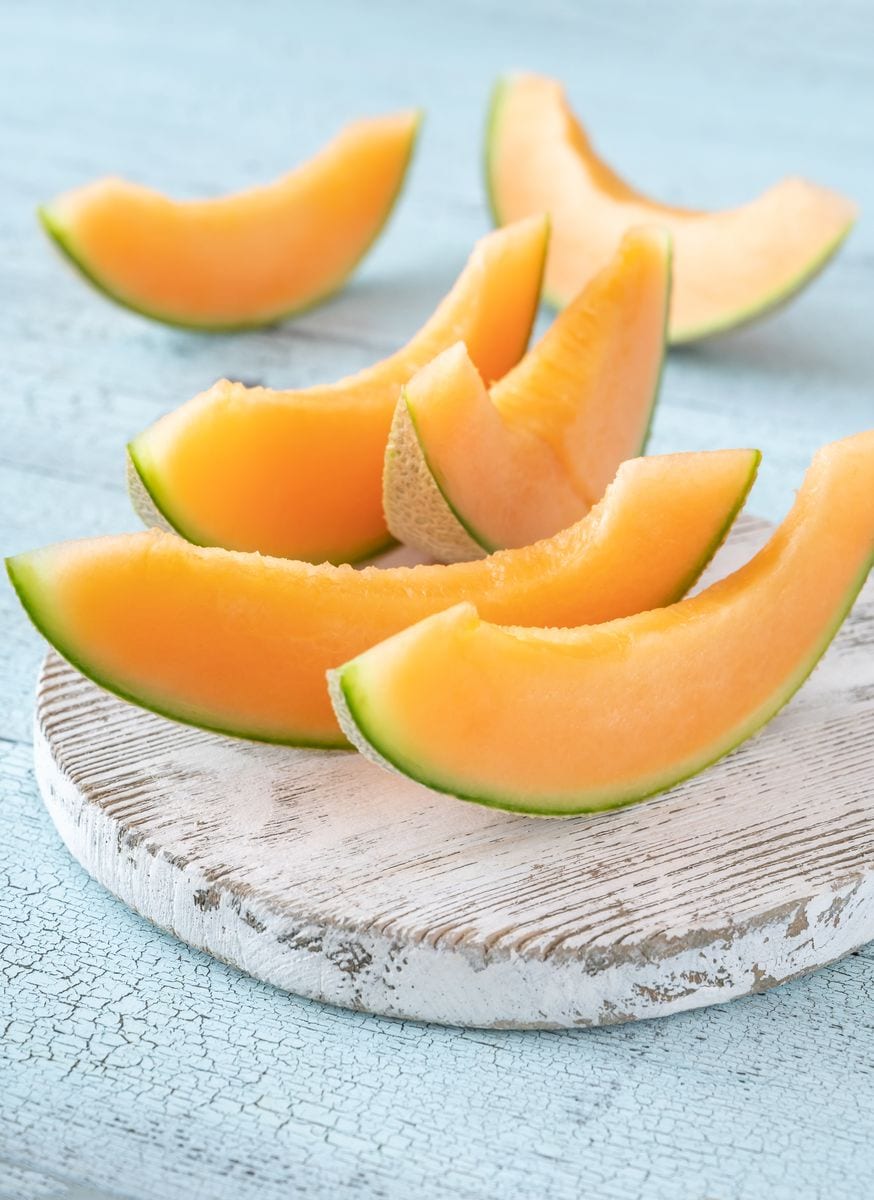 Cantaloupe (473 mg per cup, diced)