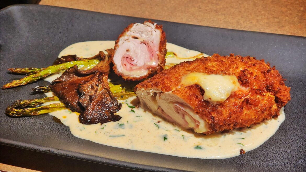 [Homemade] Chicken Cordon Bleu