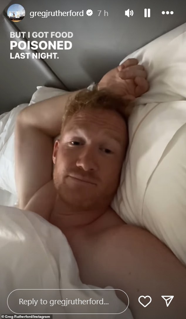 Greg Rutherford previously revealed his first day at the Olympics in Paris was blighted by a nasty case of food poisoning