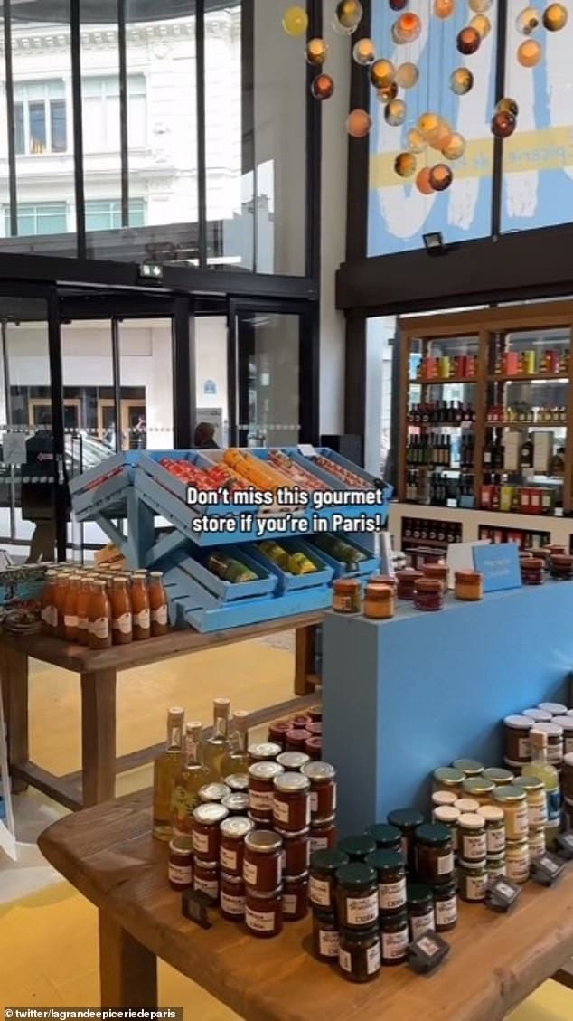 The Rue de Sèvres location offers about 30,000 products, some of which are available exclusively at the store or made on site