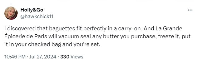 Several X (formerly Twitter) users worldwide have spoke highly about La Grande Épicerie and praised its food items