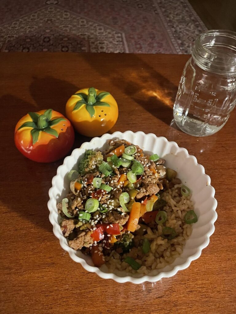 sunday - friday dinners + treat of the week