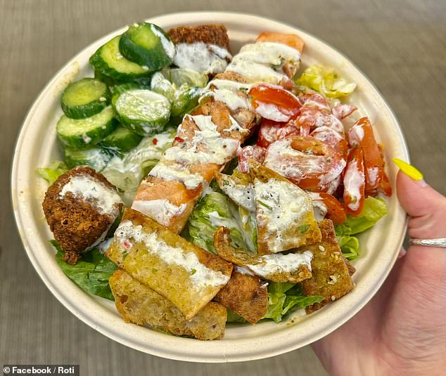 Currently, Roti has 19 locations where it serves Eastern Mediterranean-inspired bowls, salads and pitas