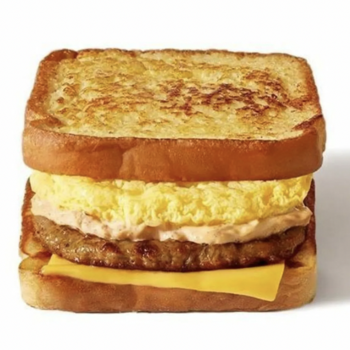 Reviews of New Food: 7-Eleven French Toast Sandwich with Sausage, Egg, Cheese and Chipotle-Bacon Mayonnaise Dressing