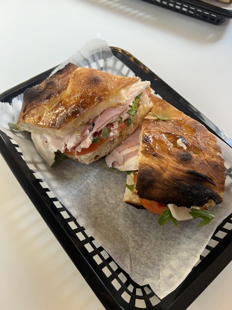 Foccacia Sandwiches at Capriccio (Lincoln Square) Foccacia Sandwiches at Capriccio (Lincoln Square)