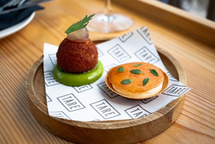 Tare Bistro forms part of Bristol's foodie hotspot of Wapping Wharf. © B Nash