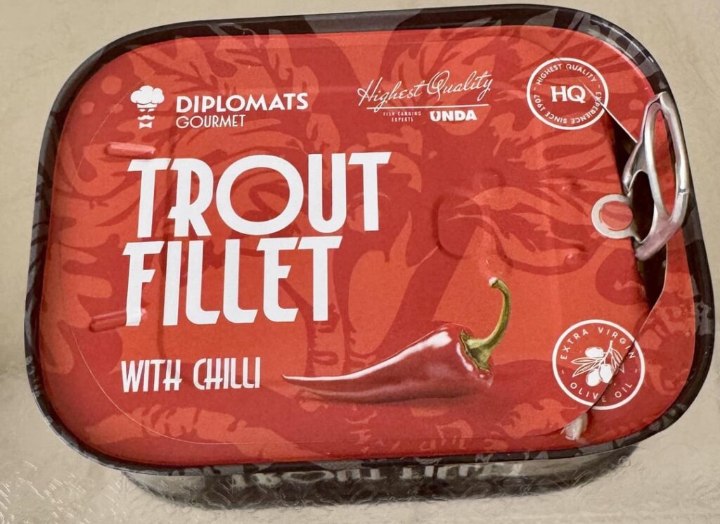 Diplomats Trout Fillet with Chilli