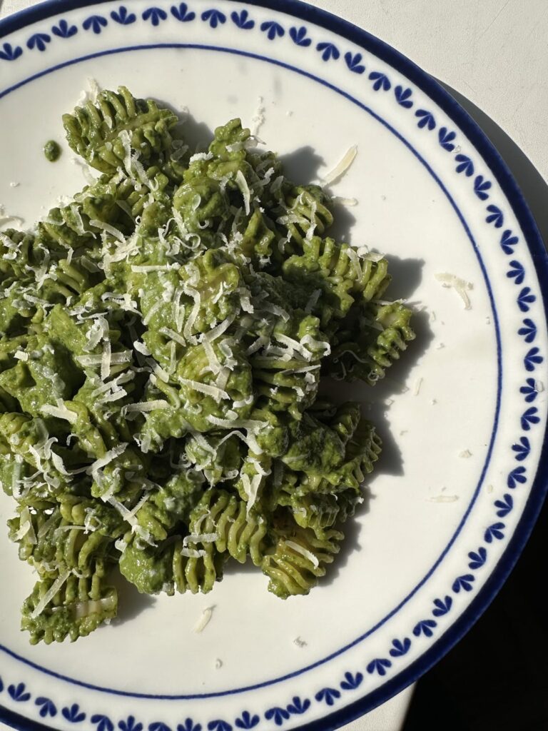 Pesto pasta :) 🍝