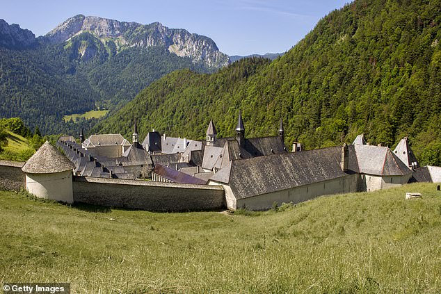The Grande-Chartreuse Monastery (above) is off-limits to visitors, but they can visit the Caves de la Chartreuse, a museum and tasting room