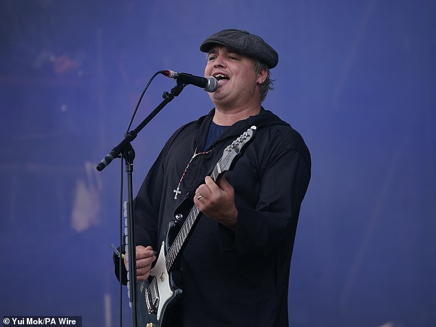Doherty, seen performing on stage in June 2022, has been living in France in recent years
