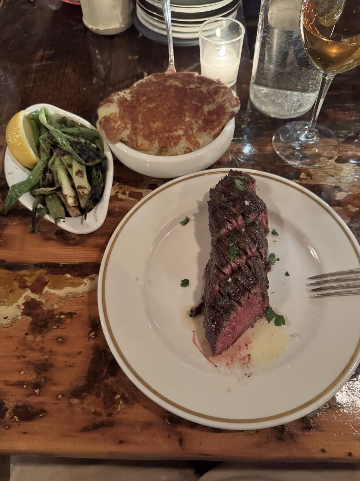 Rising from the flames, St Anselm still hits.