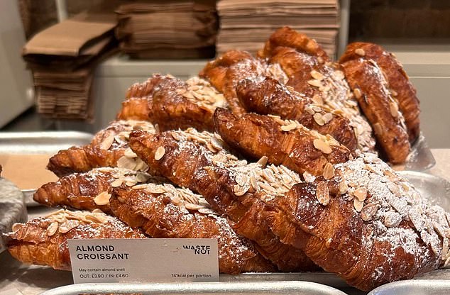 At Gail's, which has become a bellwether for middle class areas, a plain croissant costs £2.70 but opt to eat an almond croissant in and you'll pay £4.60