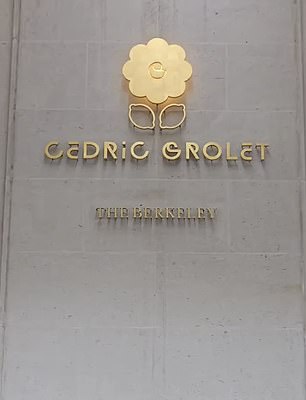 However, the food lover said the croissant at The Berkeley Hotel bakery in Knightsbridge wasn't worth the money