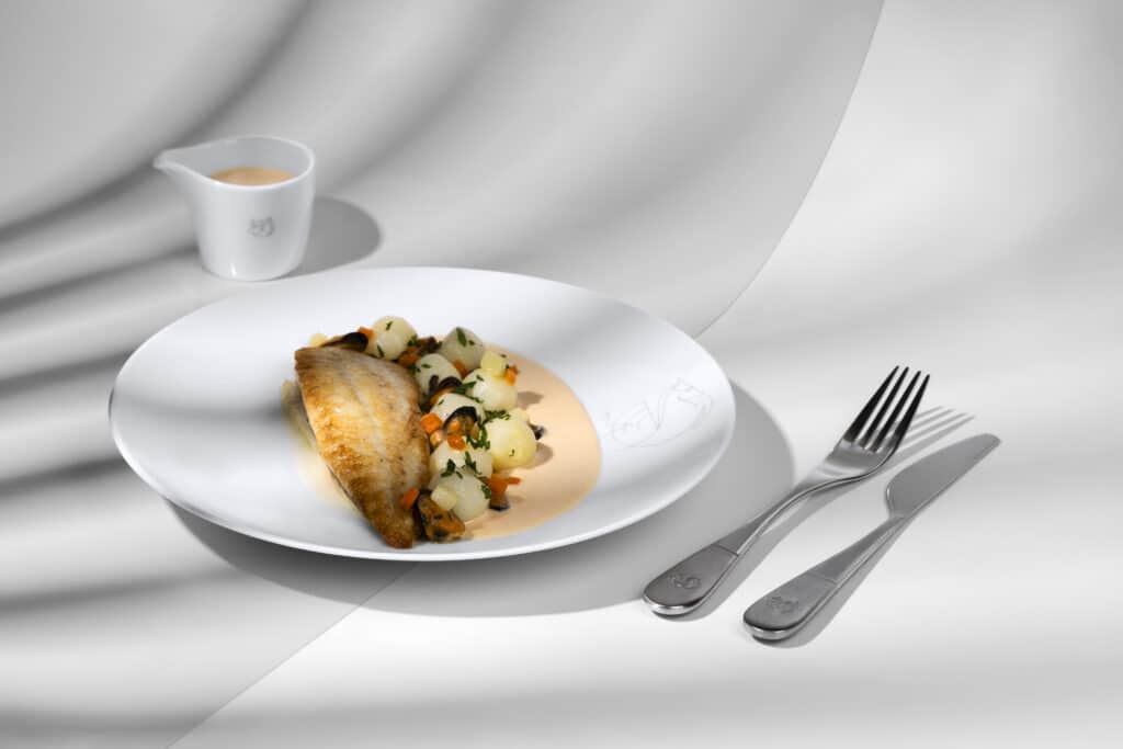 Air France gourmet dishes flights