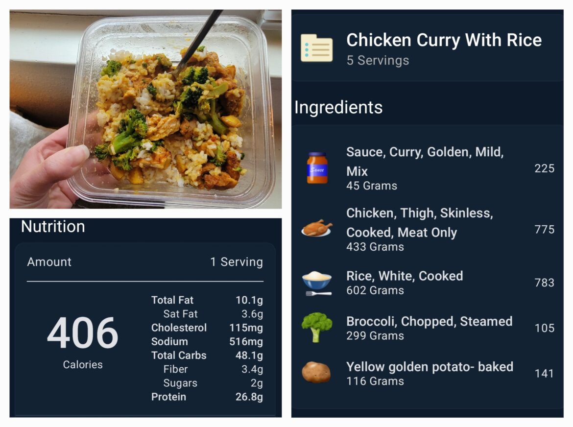 This week's meal prep lunches