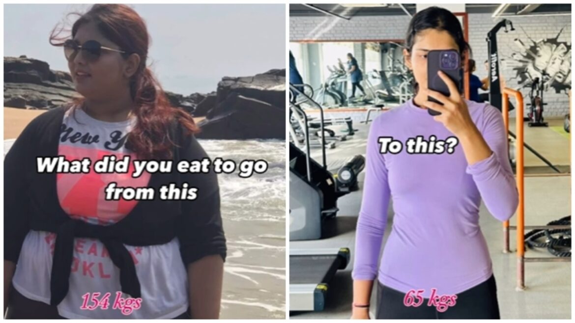 Want to lose weight? Woman shares fat loss diet plan that helped her drastic transformation from 154 kg to 65 kg | Health Want to lose weight? Woman shares fat loss diet plan that helped her drastic transformation from 154 kg to 65 kg | Health