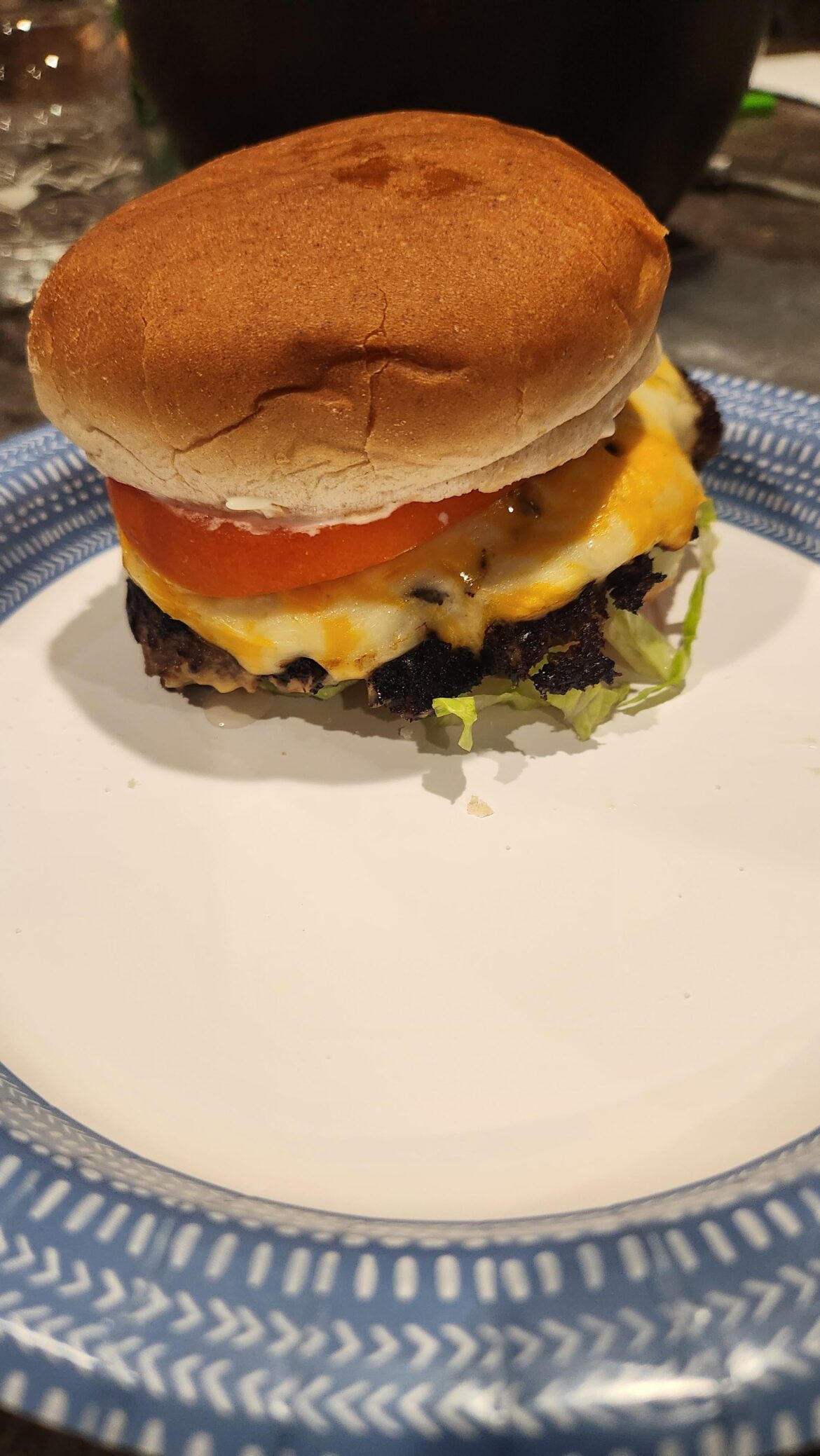 Possibly the best burger I ever made