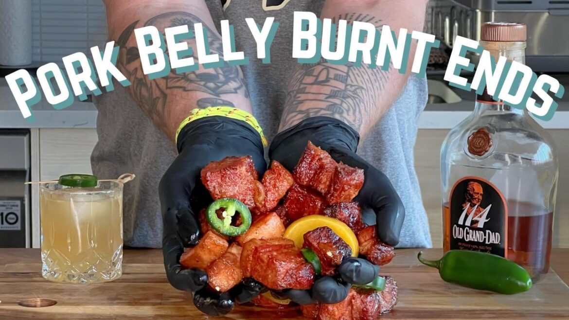 Smoked up some Jalapeño Peach Pork Belly Burnt Ends on my 22” Kettle. Think they turned out ok. Video Recipe is available down in the comments.