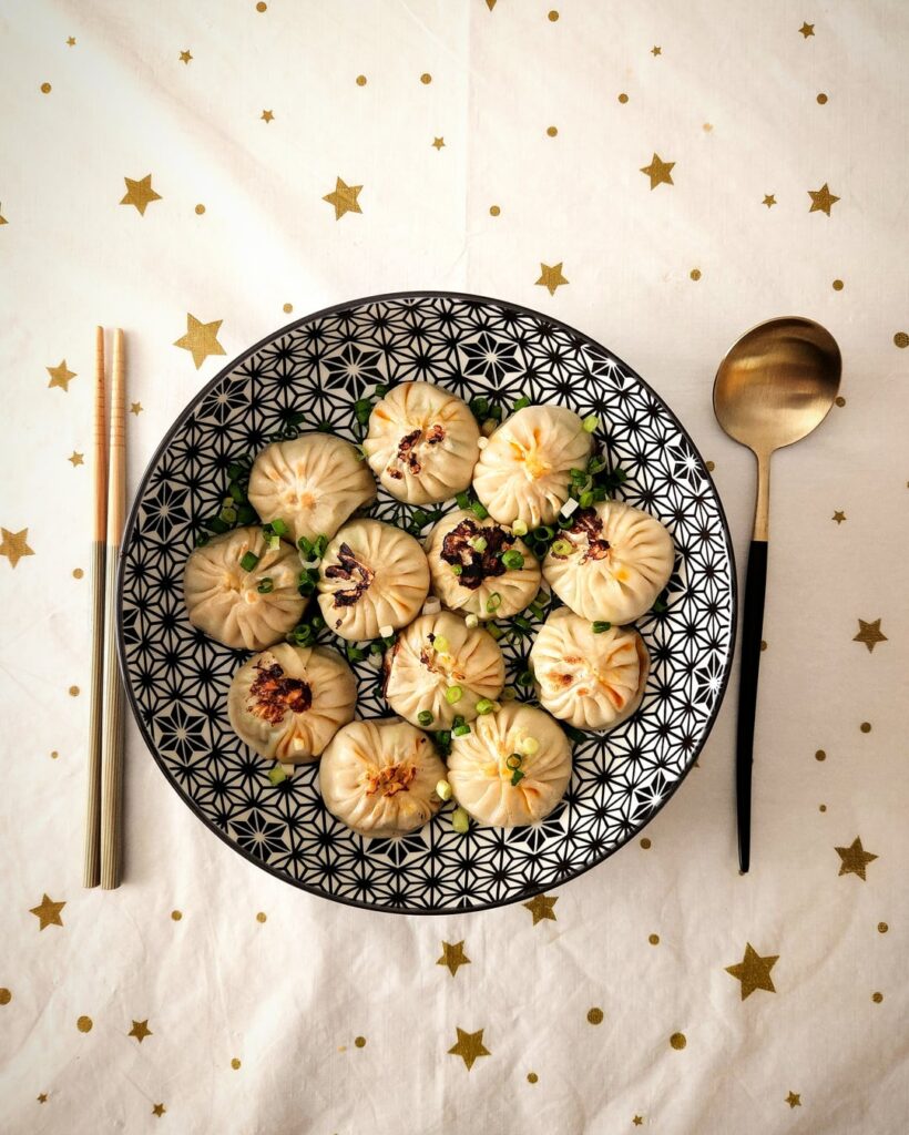 home-made chicken dumplings, 425cals
