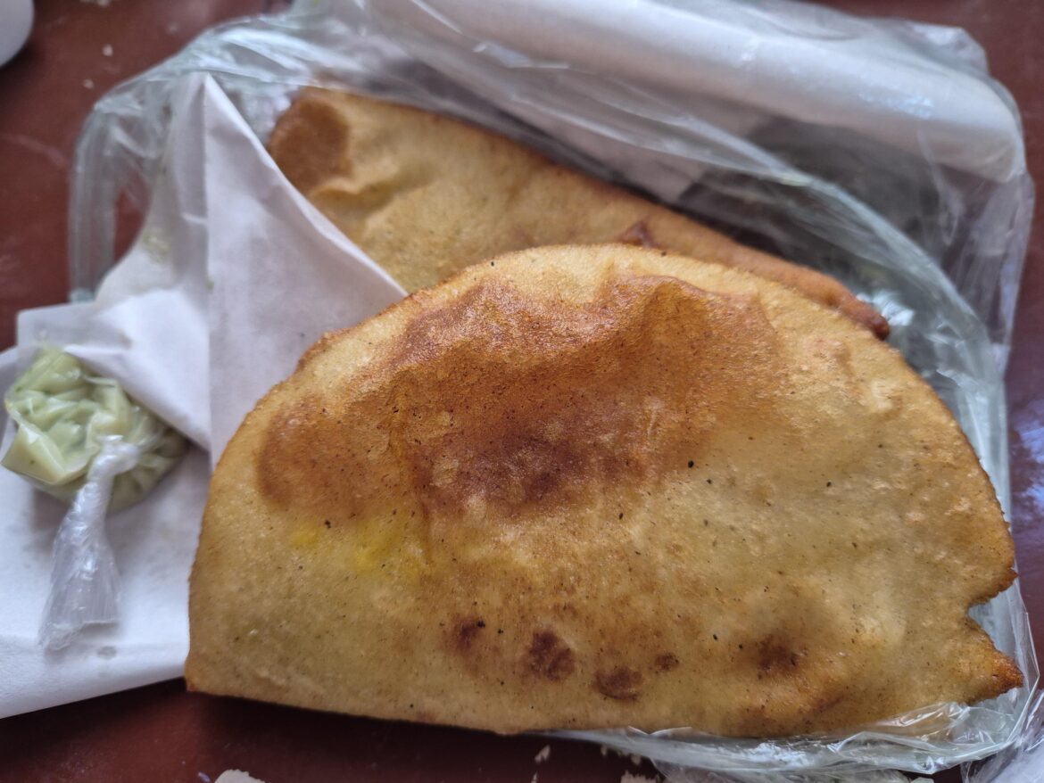 Empanadas con Guasacaca