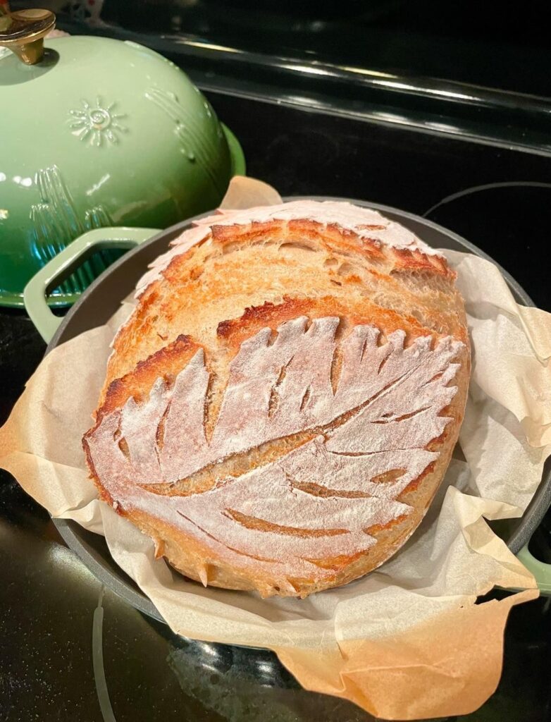 Proud of my leaf loaf 🌿