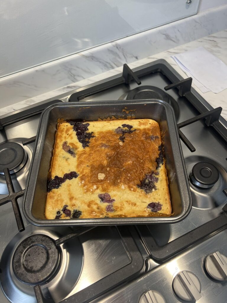 I made the cottage cheese pancake bake- 50g protein- would have been 500 cals but I’ve made it 800 with toppings.