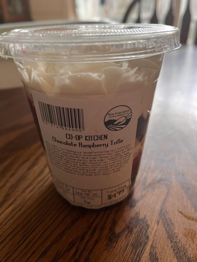 How many calories this trifle?