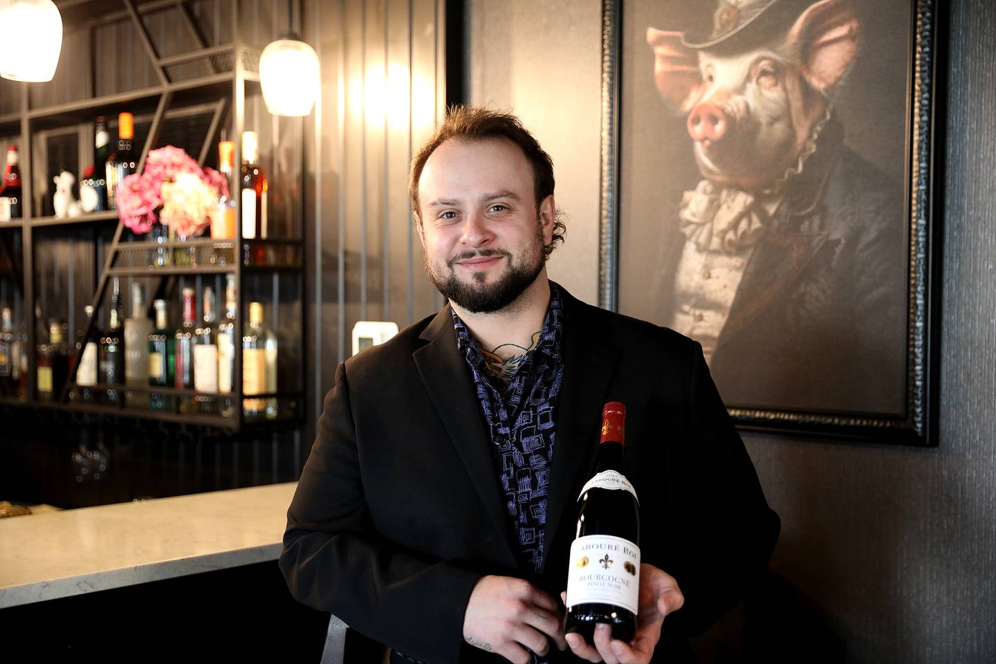Bernard Laskowski is the general manager of Le Cochon Wine Bar & Bistro, which is now open at 201 S. 3rd St. in Geneva.
