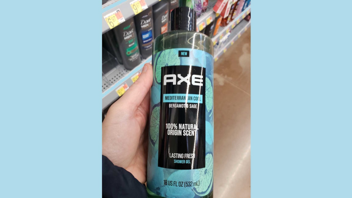 Label Challenge Answer: Axe Mediterranean Shower Gel