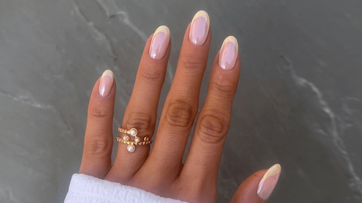 Butter Glazed French Manicures Win the Prettiest Summer Nail Trend Award Butter Glazed French Manicures Win the Prettiest Summer Nail Trend Award