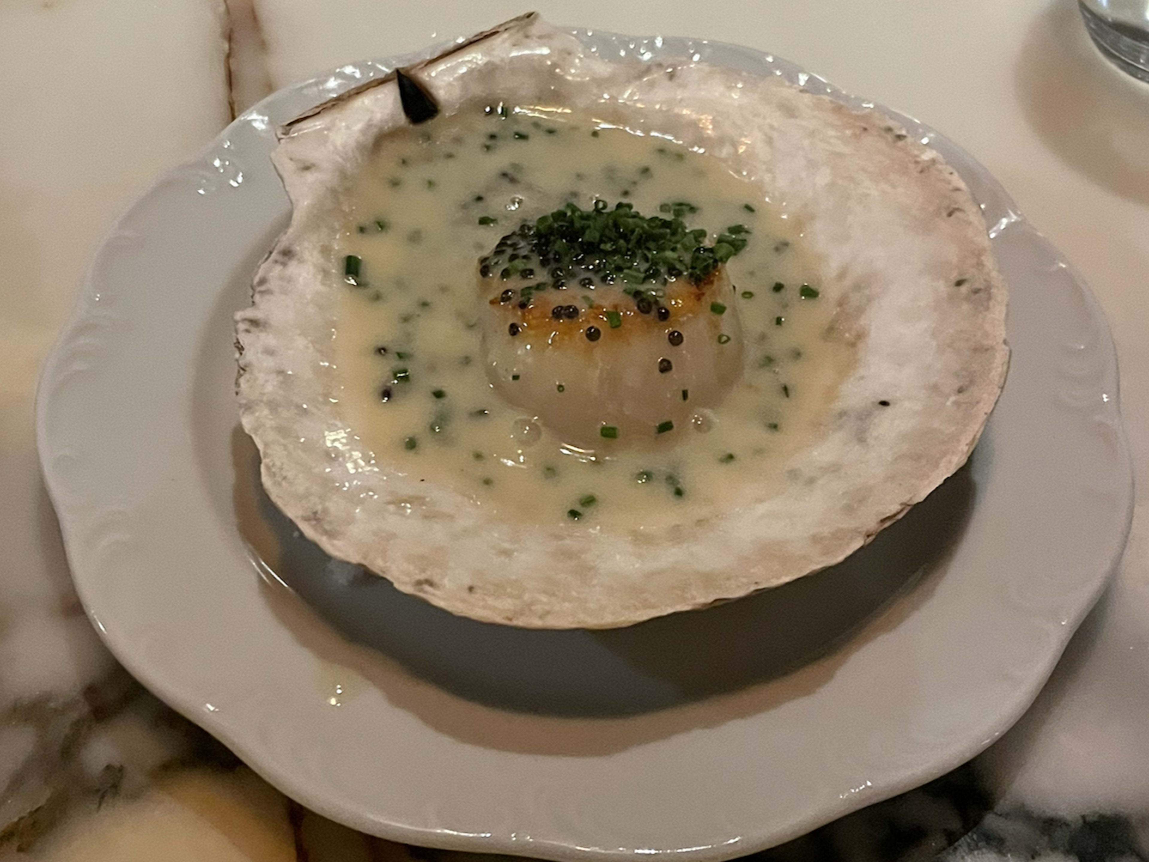 The scallop from Bon Délire