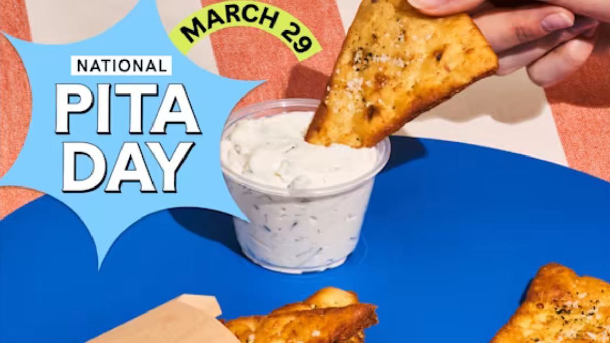 Cava is giving away pita chips for National Pita Day! Here's how to get them