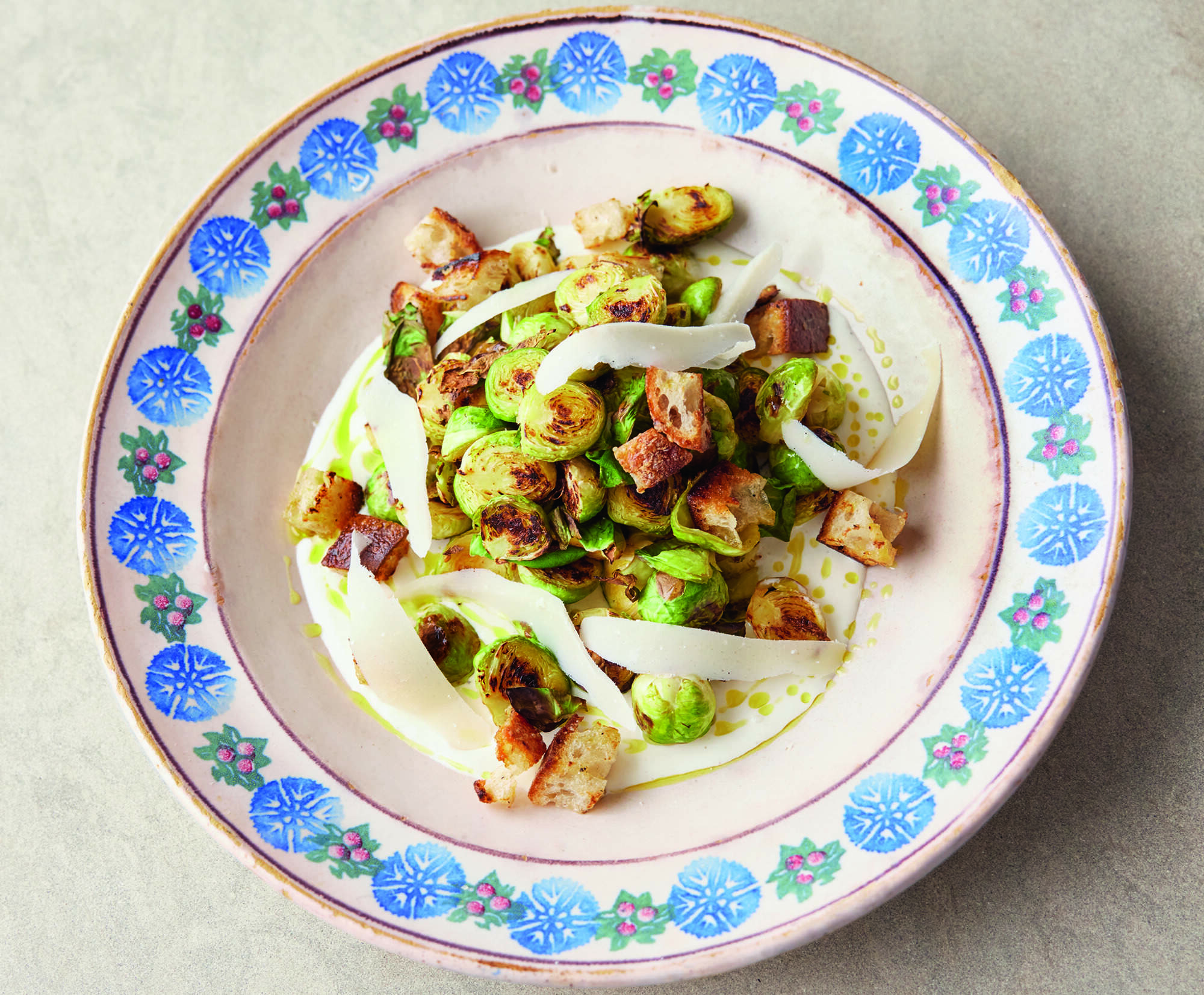 Charred brussels. (David Loftus)