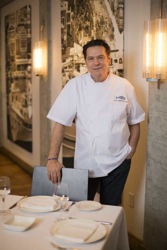 One On One With Renowned Greek Seafood Chef Costas Spiliadis Chef Costas Spiliadis