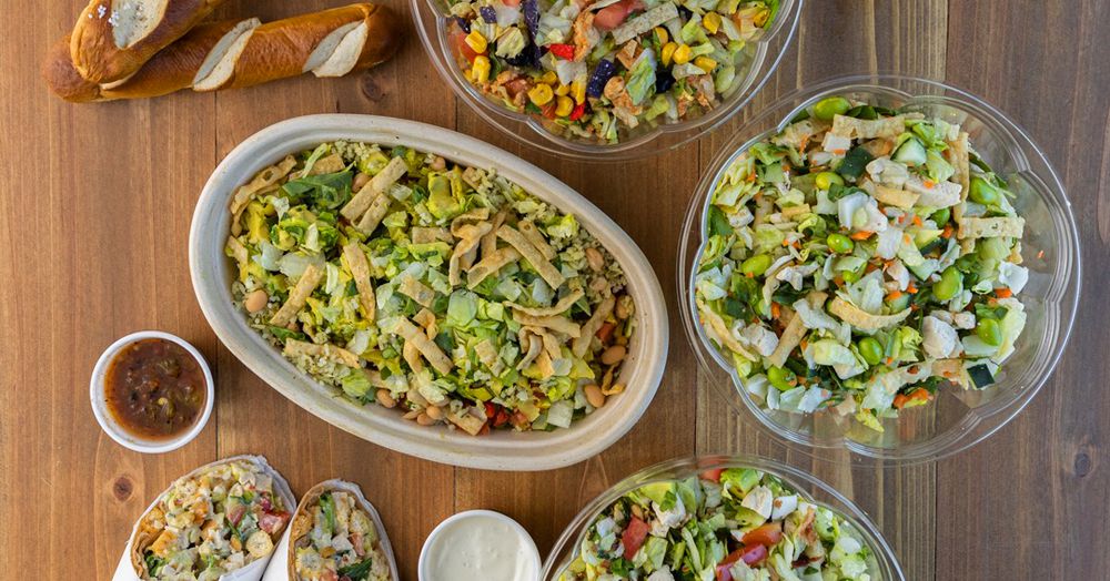 Customized salads from Chop Stop and Mediterranean bites from Argana Café head to Rhodes Ranch. Customized salads from Chop Stop and Mediterranean bites from Argana Café head to Rhodes Ranch.