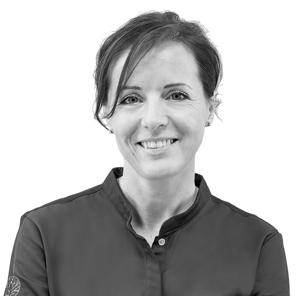 Claire Heitzler is pictured against a white background.