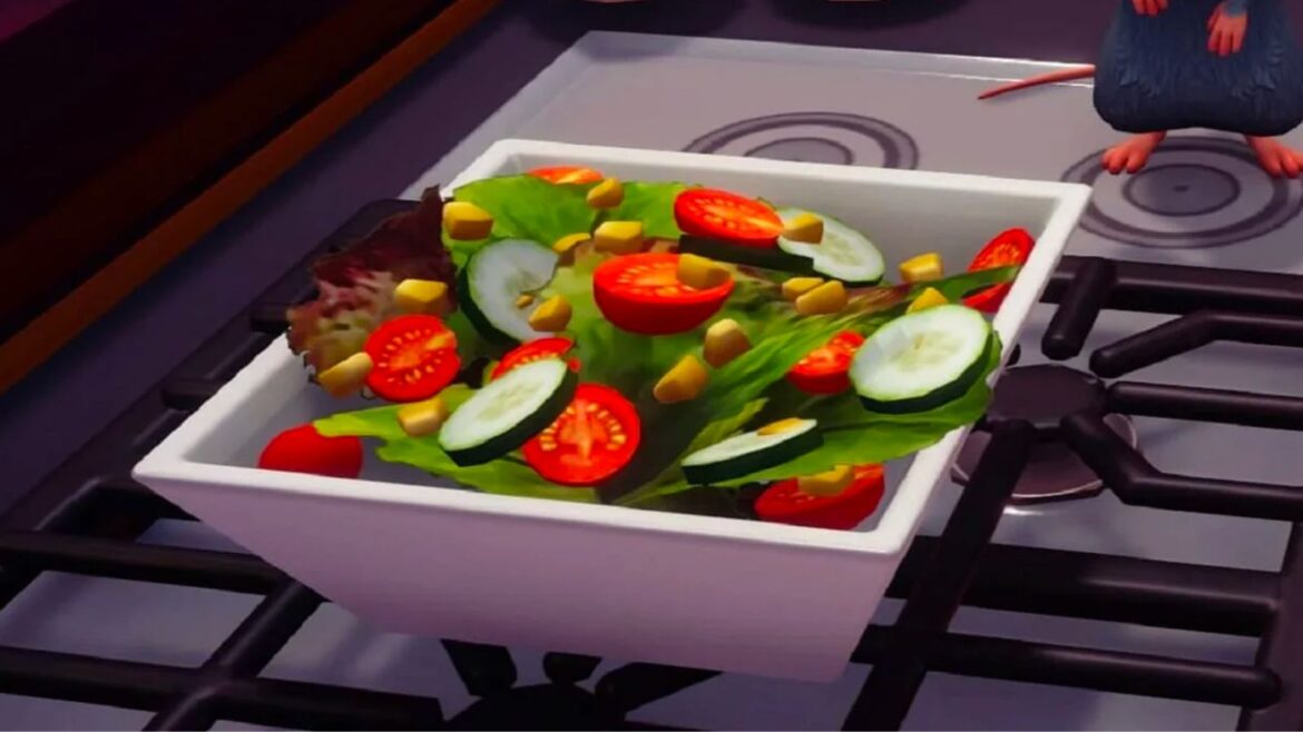 How to make Mediterranean Salad in Disney Dreamlight Valley Disney Dreamlight Valley wallpaper