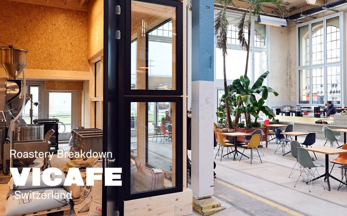 How ViCAFE (Switzerland) organizes their roastery and equipment
