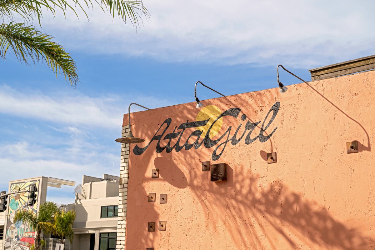 A facade view of Attagirl in Hermosa Beach.
