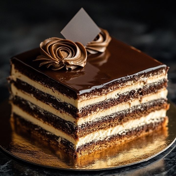 French Opera Cake
