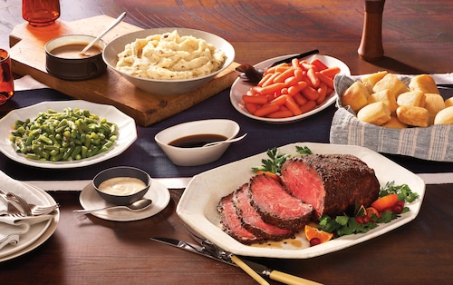 Cracker Barrel holiday heat n' serve meals