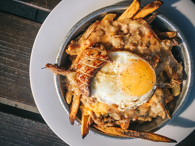 Euclid Hall's Fowl Play Poutine