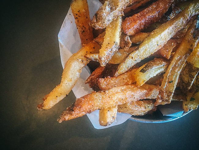 Tag Burger Bar's Duck Fat Fries