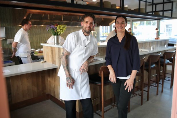 Michelin-starred chef Philip Pretty and his sister and business partner,...